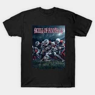 Skull of Football T-Shirt